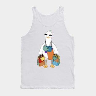 Shopaholic Doo Doo duck Tank Top